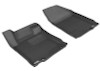 3D MAXpider 2013-2013 Nissan Altima Sedan Kagu 1st Row Floormat - Black