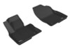 3D MAXpider 2016-2019 Mazda CX-9 Kagu 1st Row Floormat - Black