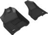 3D MAXpider 2012-2020 Dodge Ram 1500 Crew/2500/3500 Crew/Mega Kagu 1st Row Floormat - Black