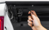 Access LOMAX Tri-Fold Cover Black Urethane - 07-13 Chevy Silverado 1500 6ft 6in Bed