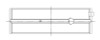 ACL Nissan KA24DE Inline 4 .25mm Oversized High Performance Main Bearing Set