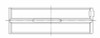 ACL Ford 351C Standard Size High Performance Main Bearing Set