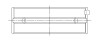 ACL Acura B17A1/B18A1/B18B1/B18C1/B18C5 Honda K20A3/K20A2/K24A Std Size High Perf - CT-1 Coated