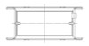 ACL 68-74 Nissan L16E/L18E 1595cc/1770cc 4cyl 0.025 Oversized High Performance Main Bearing Set