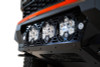 Addictive Desert Designs 2021+ Ford Raptor Bomber Front Bumper w/ 3 Baja Designs LP6 Light Mounts