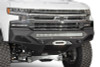 Addictive Desert Designs 2019 Chevrolet Silverado 1500 SF Front Bumper w/ Winch Mount&Sensor Cutout