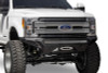 Addictive Desert Designs 17-18 Ford F-250 Super Duty Stealth Fighter Front Bumper w/ Winch Mounts