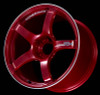 Advan TC4 16x6.5 +45 4x100 Racing Candy Red & Ring Wheel