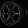 Advan R6 18x7.5 +44 5x112 Racing Titanium Black Wheel