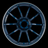 Advan RZII 19x8.0 +44 5x114.3 Racing Indigo Blue Wheel
