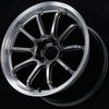 Advan RS-DF Progressive 18x9.0 +25 5x114.3 Machining & Racing Hyper Black Wheel