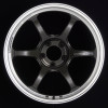Advan RG-D2 18x7.5 +50 5x100 Machining & Black Gunmetallic Wheel