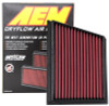 AEM 2011 GMC SIERRA 2500 HD 6.6L Dryflow Round Straight Air Filter