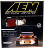 AEM 08-10 F150/250/350 / 07-10 Expedition 10.5in O/S L x 9.875in O/S W x 2.188in H DryFlow Filter