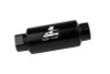 Aeromotive In-Line Fuel Filter 40-M Stainless Mesh Element ORB-10 Port (Bright-Dip Black) 2in. OD
