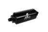 Aeromotive In-Line Filter - (AN-6 Male) 10 Micron Microglass Element Bright Dip Black Finish