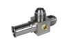 Aeromotive SS Coupler to Convert Ford OE Fuel line (86-06) to Dual -8 AN Male Ports