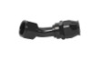 Aeromotive PTFE Hose End - AN-12 - 45 Deg - Black Anodized