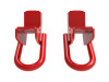 aFe Front Tow Hook Red 2022 Toyota Tundra 3.5L V6
