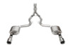 Corsa 2024 Ford Mustang GT Xtreme CatBack Exhaust Sys 3.0in Dual Rear Exit w/4.5in StraightCut Tips