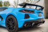 Corsa 20-24 Chevrolet Corvette C8 RWD 3in Xtreme Cat-Back Exhaust w/4.5in Carbon Fiber BlackPVD Tip