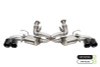 Corsa 20-24 Chevrolet Corvette C8 RWD 3in Valved Cat-Back w/AFM w/4.5in Carbon Fiber Black PVD Tips