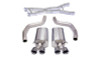 Corsa 2012-2013 Chevrolet Corvette C6 ZR1 Sport Cat-Back Dual Rear Exit w/ Twin 4.0in Pol Tips