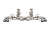 Corsa 2020-2024 Corvette C8 3in Valved Cat-Back 4.5in Pol Quad Tips - Fits Factory NPP Exhaust