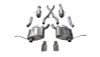 Corsa 2011-2021 Jeep Grand Cherokee 3.6L Dual Rear Exit Sport Exhaust w/ 4.5in Pro-series Tips