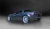 Corsa 2012-2013 Chevrolet Corvette C6 Z06 7.0L V8 Black Sport Cat-Back Exhaust