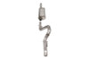 Corsa 2018-2024 Jeep Wrangler JLU 3.6L Sport 2.75in Cat-Back Exhaust w/ Turn Down Tip
