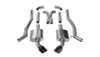 Corsa 2011-2015 Chevrolet Camaro SS 6.2L V8 Manual Black Xtreme 3in Cat-Back