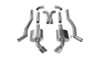 Corsa 2011-2015 Chevrolet Camaro SS 6.2L V8 Manual Polished Xtreme 3in Cat-Back