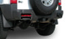 Corsa 2006-2008 Hummer H3 3in Cat-Back Dual Rear w Single 4in Black Pro-Series Tips