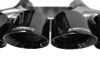 Corsa 2014-2020 Chevrolet Corvette 6.2L V8 Quad 45in Polished Black Pro-Series Tip Kit