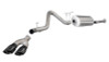 Corsa 11-12 Chevrolet Silverado Crew Cab/Std. Bed 2500 6.0L V8 Black Sport Cat-Back Exhaust
