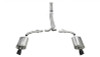 Corsa 2010-2019 Ford Taurus SHO 3.5L V6 Turbo Sport Cat-Back Exhaust w/ Dual 4in Black Tips
