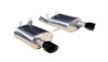 Corsa 2011-2014 Ford Mustang 3.7L V6 Black Sport Axle-Back Dual Rear Exhaust