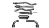 Corsa 2012-17 BMW 335i Sedan RWD F30 3in Polished Touring Dual Rear Single 3.5in Tip Cat-BackExhaust