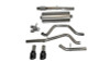 Corsa 2014-2019 C Sierra/Chevy Silv 1500 Crew Cab/Std. Bed 5.3L V8 Black Sport Dual Rear CB Exhaust