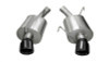 Corsa 2005-2010 Ford Mustang Shelby GT500 5.4L V8 Black Sport Axle-Back Exhaust