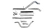 Corsa 2010-2013 Chevrolet Silverado Ext. Cab/Std. Bed 1500 4.8L V8 Polished Sport Cat-Back Exhaust