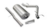 Corsa 2011-2013 Chevrolet Silverado Crew Cab/Short Bed 1500 6.2L V8 Polished Sport Cat-Back Exhaust