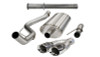 Corsa 2011-2014 Ford F-150 Raptor 6.2L V8 133in Wheelbase Polished Xtreme Cat-Back Exhaust