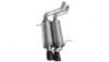 Corsa 2001-2006 BMW 325i/ci Convertible E46 Black Sport Axle-Back Exhaust