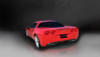Corsa 2005-2007 Chevrolet Corvette C6 6.0L V8 Black Xtreme Axle-Back Exhaust