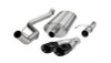 Corsa 2011-2014 Ford F-150 5.0L V8 Black Sport Cat-Back Exhaust