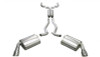 Corsa 2010-2015 Chevrolet Camaro Convertible RS 3.6L V6 Polished Sport Cat-Back + XO Exhaust