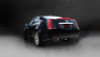 Corsa 2009-2014 Cadillac CTS Sedan V 6.2L V8 Polished Touring Axle-Back Exhaust
