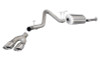 Corsa 2011-2013 Chevrolet Silverado Ext. Cab/Std. Bed 2500 6.0L V8 Polished Sport Cat-Back Exhaust